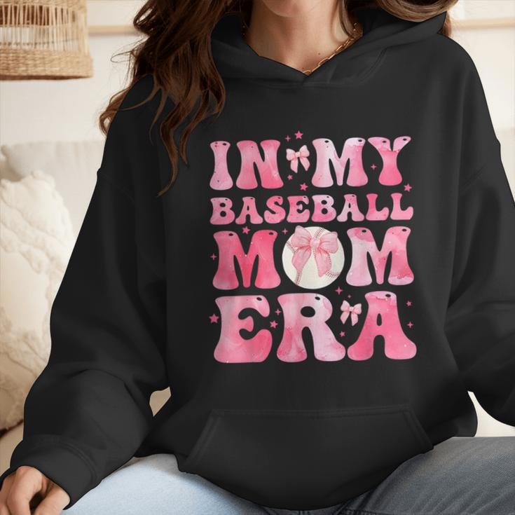 Coquette Bow In My Baseball Mom Era Baseball Mama Mother Day Wmen Hoodie Coquette Bow In My Baseball Mom Era Baseball Mama Mother Day Wmen Hoodie