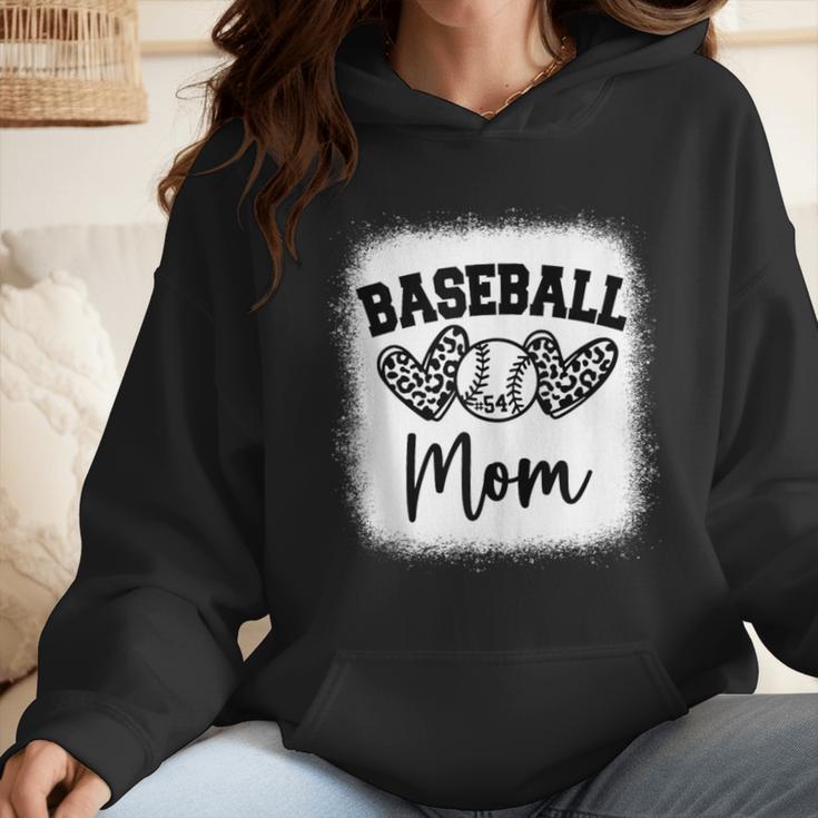 Custom Baseball Mom Number 54 Heart For Mom Wmen Hoodie Custom Baseball Mom Number 54 Heart For Mom Wmen Hoodie