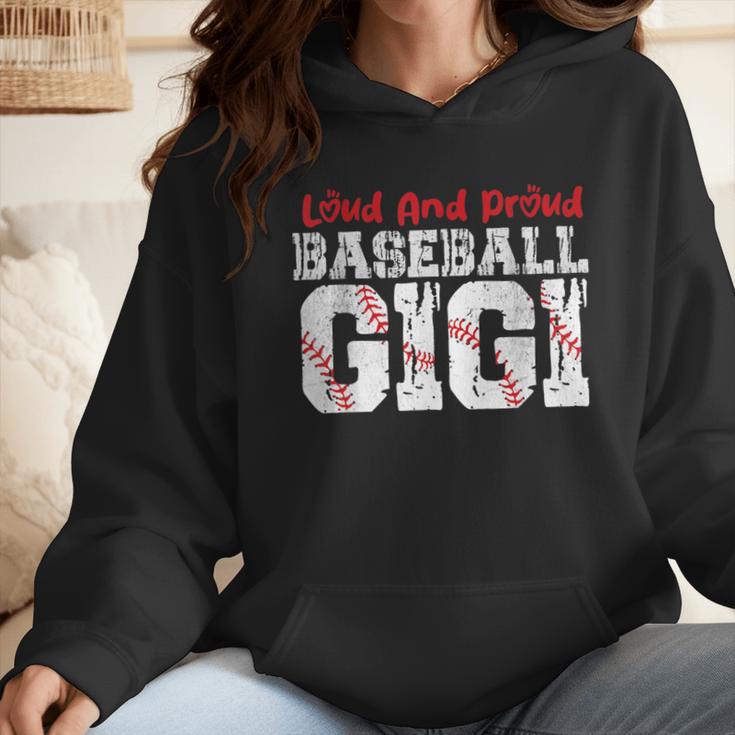 Loud And Proud Baseball Gigi Baseball Mom Wmen Hoodie Loud And Proud Baseball Gigi Baseball Mom Wmen Hoodie