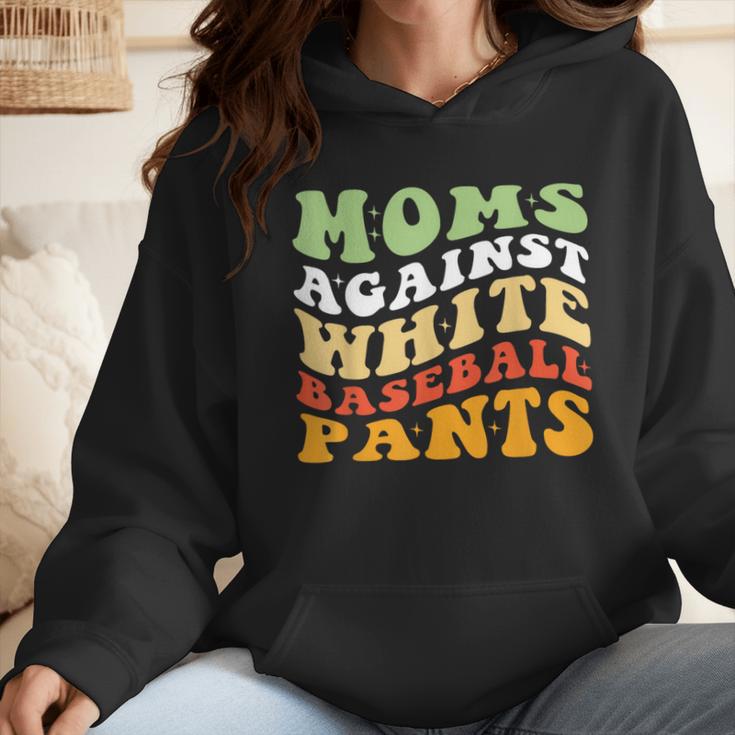 Moms Against Baseball Pants Retro Baseball Mom Wmen Hoodie Moms Against Baseball Pants Retro Baseball Mom Wmen Hoodie