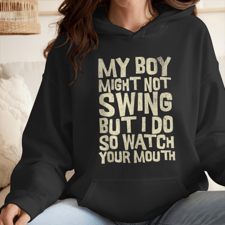 Sassy Baseball Mom Wmen Hoodie