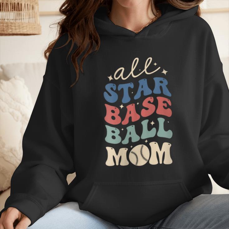 All Star Baseball Mom Wmen Hoodie All Star Baseball Mom Wmen Hoodie