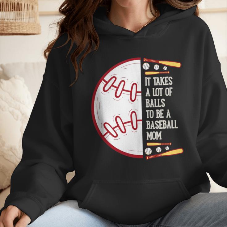 It Takes a Lot Of Balls To Be a Baseball Mom Wmen Hoodie It Takes a Lot Of Balls To Be a Baseball Mom Wmen Hoodie