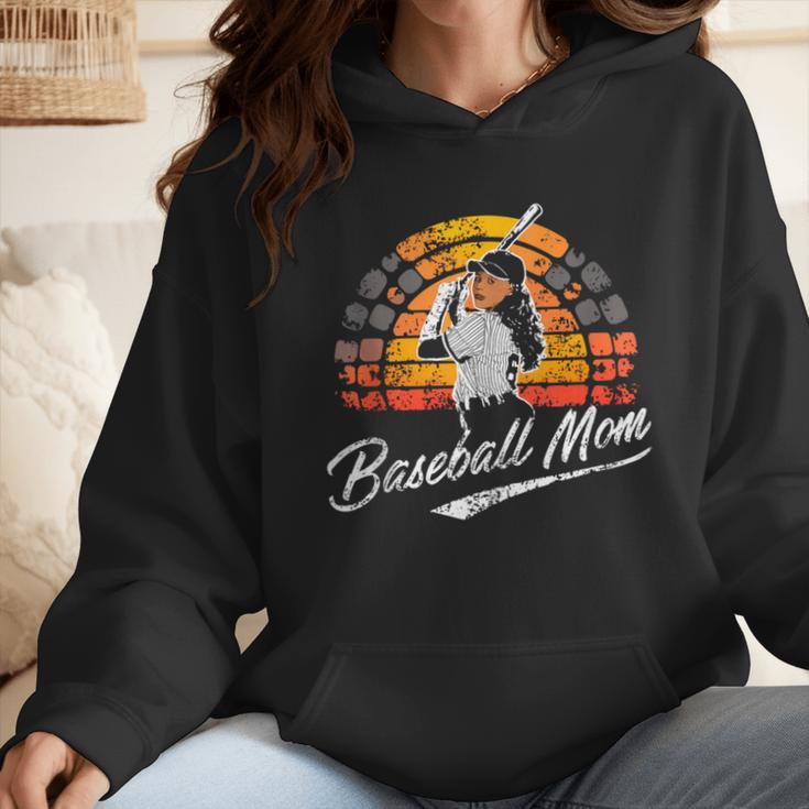 Vintage Retro Sunset Baseball Mom Mother's Day Wmen Hoodie Vintage Retro Sunset Baseball Mom Mother's Day Wmen Hoodie