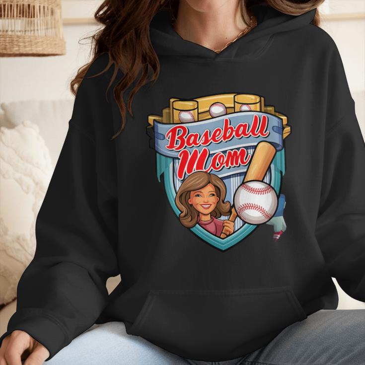 Womens Baseball Mom Mama Mother's In My Baseball Mom Era Wmen Hoodie Womens Baseball Mom Mama Mother's In My Baseball Mom Era Wmen Hoodie