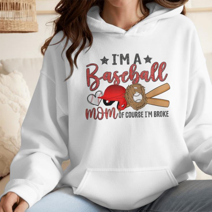 Ball Mom I'm A Baseball Mom Baseball Mom Wmen Hoodie Ball Mom I'm A Baseball Mom Baseball Mom Wmen Hoodie