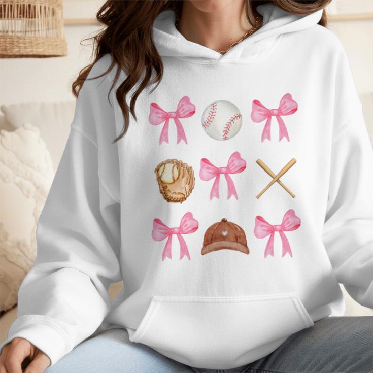 Baseball Coquette Bow Baseball Mama Baseball Mom Premium Wmen Hoodie Baseball Coquette Bow Baseball Mama Baseball Mom Premium Wmen Hoodie