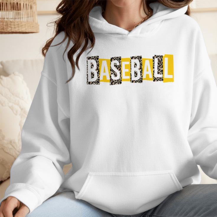 Baseball Mama Yellow Leopard Print Baseball Mom Gear Sports Wmen Hoodie Baseball Mama Yellow Leopard Print Baseball Mom Gear Sports Wmen Hoodie