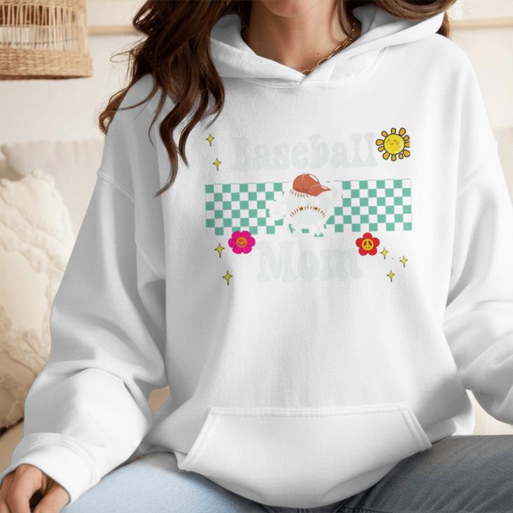 Baseball Mom Cute Retro Look Mothers Will Love Premium Wmen Hoodie Baseball Mom Cute Retro Look Mothers Will Love Premium Wmen Hoodie