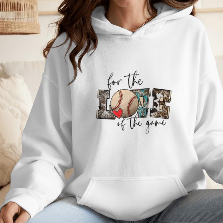 Baseball Mom Leopard For The Love Of The Game Bleached Women Wmen Hoodie Baseball Mom Leopard For The Love Of The Game Bleached Women Wmen Hoodie