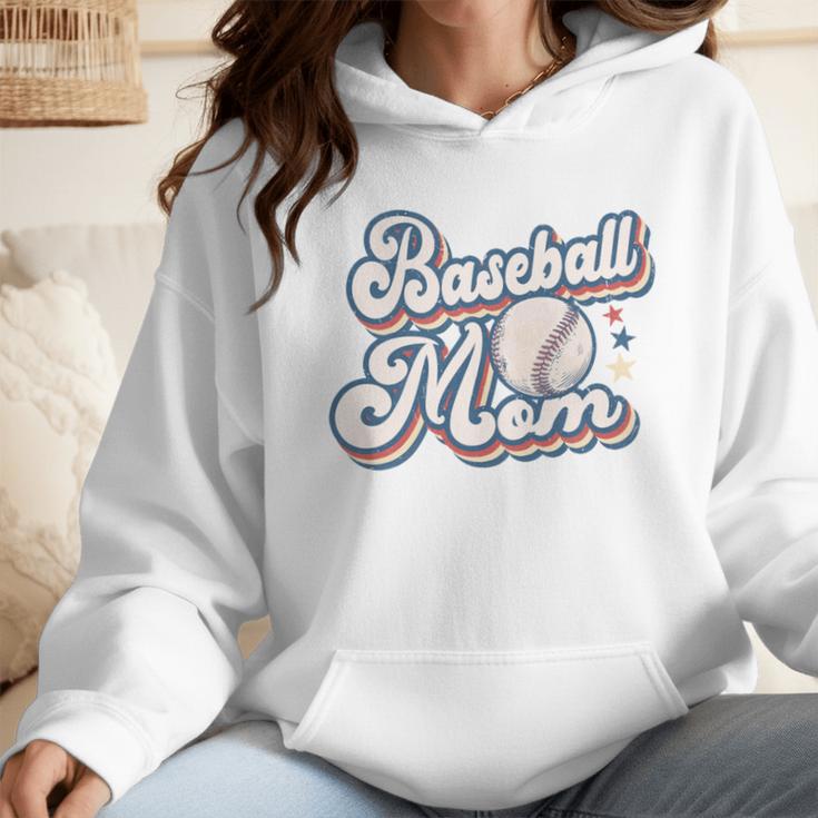 Baseball Mom Squad Wmen Hoodie