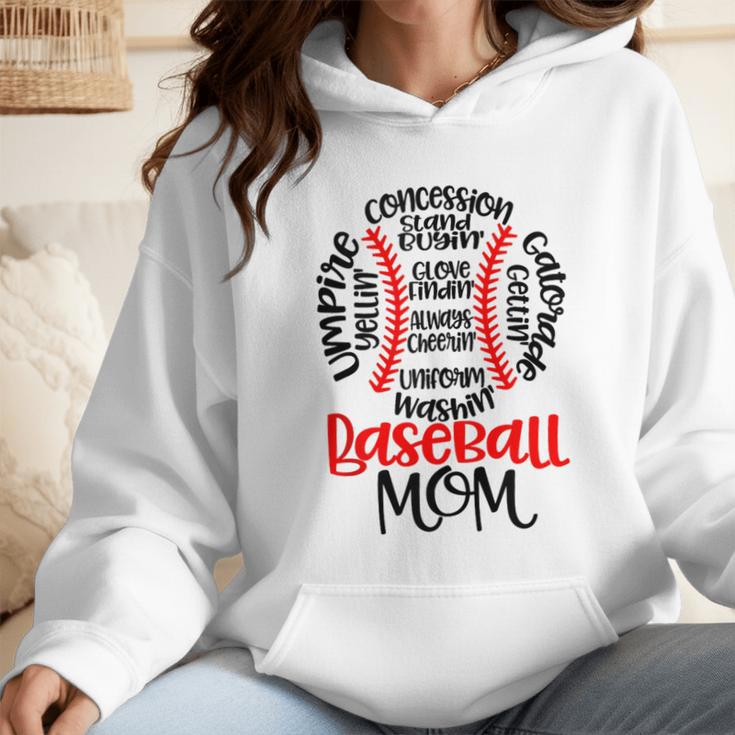 Baseball MomBall Game Mother's Day 2023 Wmen Hoodie Baseball MomBall Game Mother's Day 2023 Wmen Hoodie