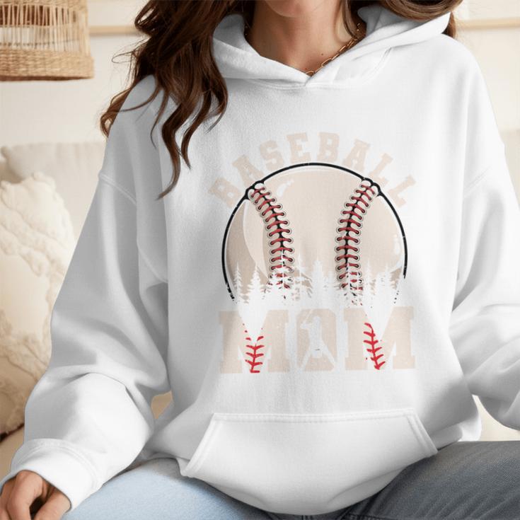 Baseball Mom Vintage Baseball Ball Mama Wmen Hoodie Baseball Mom Vintage Baseball Ball Mama Wmen Hoodie