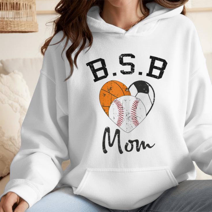 Basketball Soccer Baseball Mom For Women Wmen Hoodie