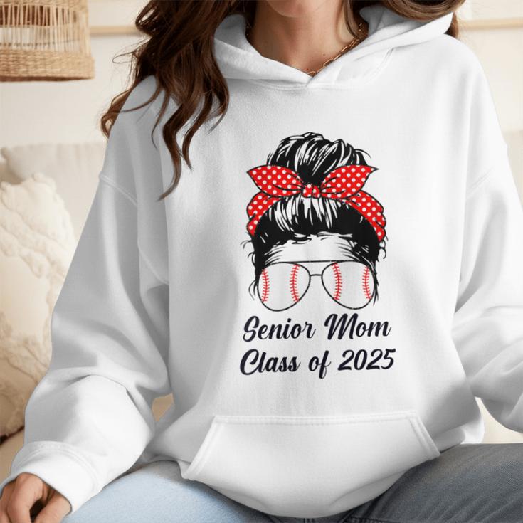 Class Of 2025 Baseball Mom Senior Graduation Graduate Women Wmen Hoodie