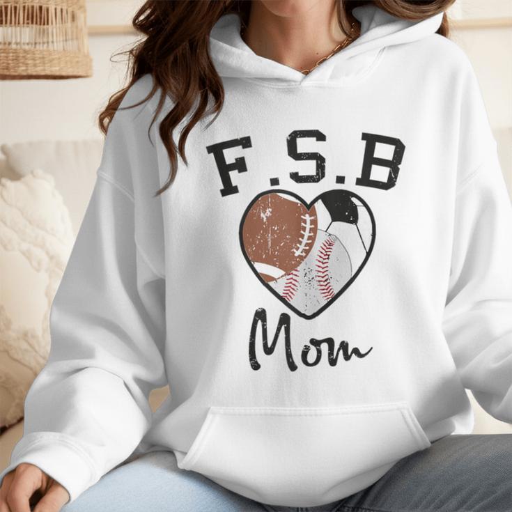 Football Soccer Baseball Mom For Women Wmen Hoodie Football Soccer Baseball Mom For Women Wmen Hoodie