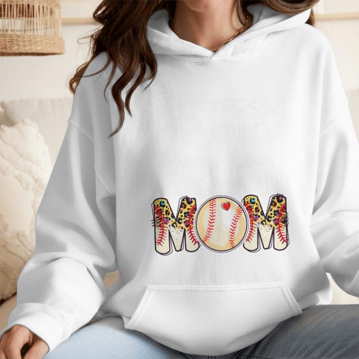 Loud And Proud Baseball Mom Messy Bun 2024 Premium Wmen Hoodie Loud And Proud Baseball Mom Messy Bun 2024 Premium Wmen Hoodie