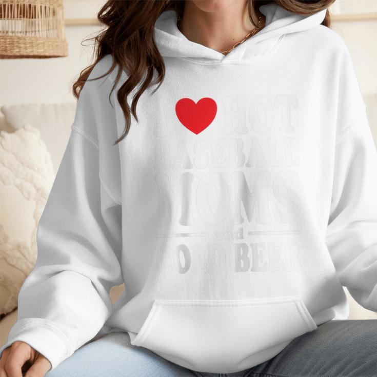 I Love Heart Hot Baseball Moms And Cold Beer Raglan Baseball Tee Wmen Hoodie I Love Heart Hot Baseball Moms And Cold Beer Raglan Baseball Tee Wmen Hoodie