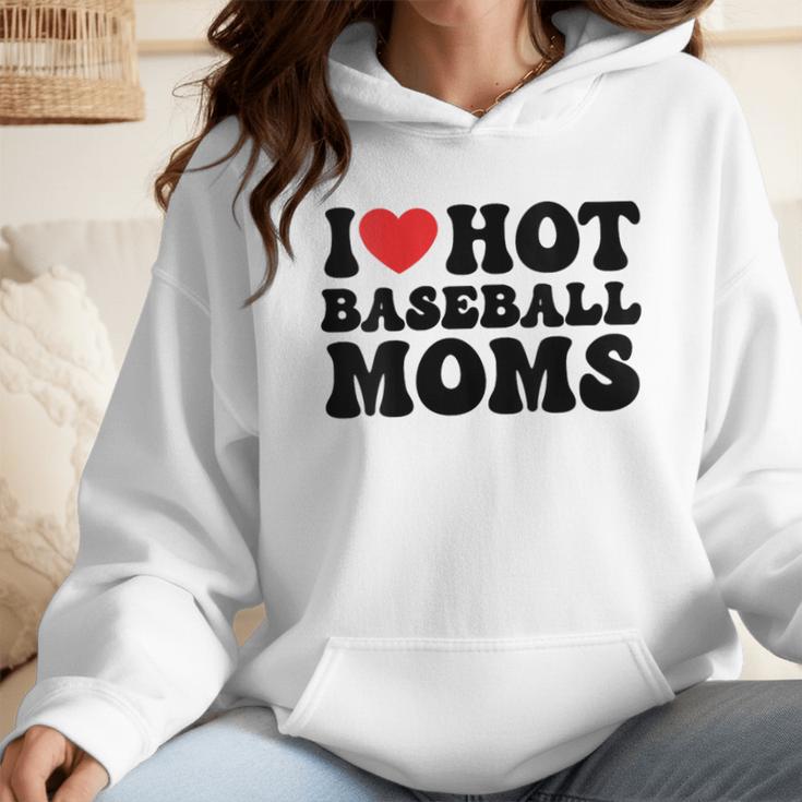I Love Hot Baseball Moms Baseball Mom Sport Men Women Wmen Hoodie I Love Hot Baseball Moms Baseball Mom Sport Men Women Wmen Hoodie