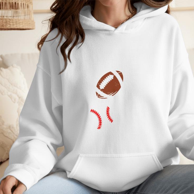 Mom Of Ballers USA Flag Football Baseball Mom Wmen Hoodie Mom Of Ballers USA Flag Football Baseball Mom Wmen Hoodie