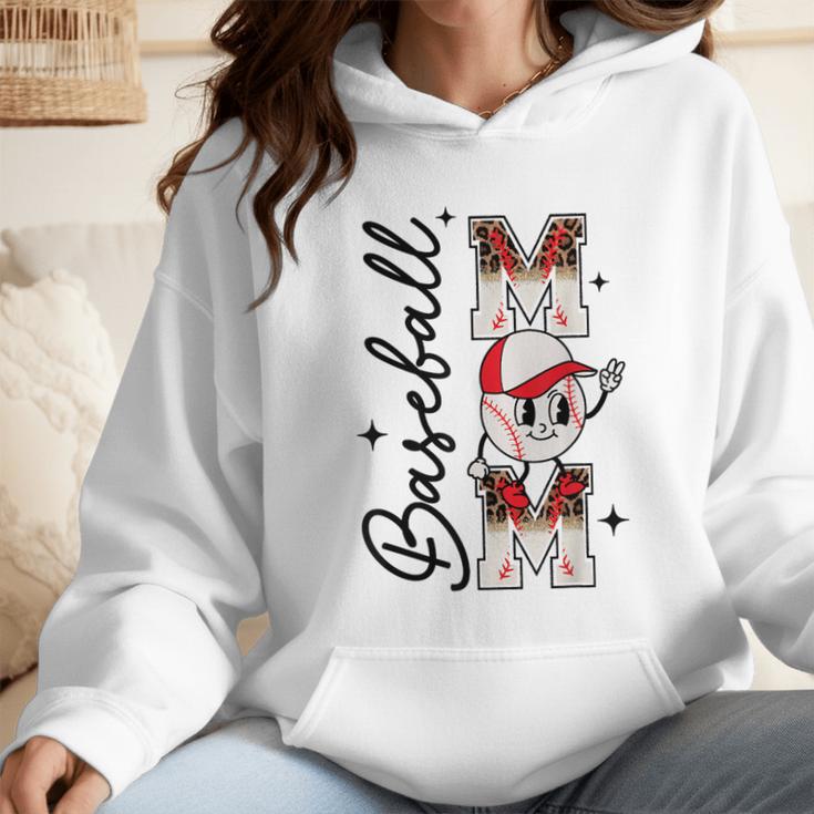 Retro Baseball Mom Mama Baseball Life Softball Life Game Day Wmen Hoodie Retro Baseball Mom Mama Baseball Life Softball Life Game Day Wmen Hoodie