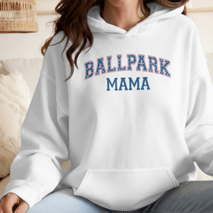 Spring 2024 Season Cute Baseball Mom Ballpark Mama Wmen Hoodie Spring 2024 Season Cute Baseball Mom Ballpark Mama Wmen Hoodie