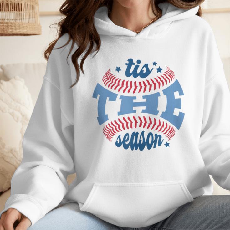 Spring 2024 Season Cute Baseball Mom It Is The Season Wmen Hoodie Spring 2024 Season Cute Baseball Mom It Is The Season Wmen Hoodie