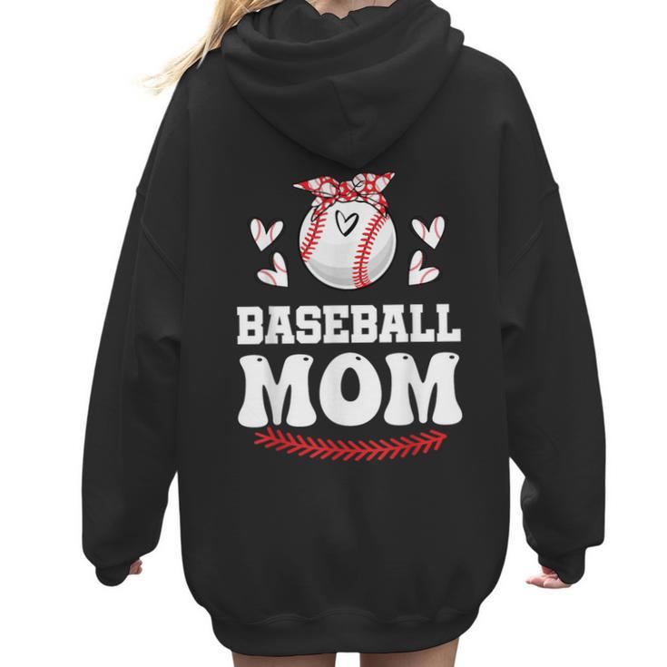Baseball Mom Shirt Mama Women Baseball Shirt For Women Hoodie Back Print