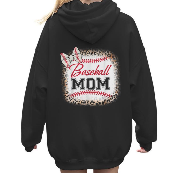 Baseball-Shirt Women Mama Mother Baseball Mom Women Hoodie Back Print