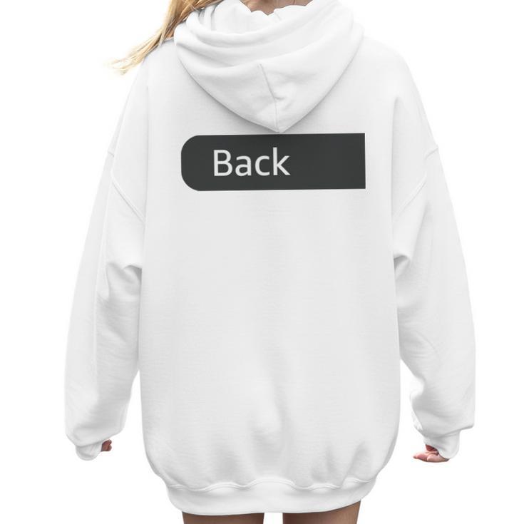 Baseball Mom Era Women Hoodie Back Print