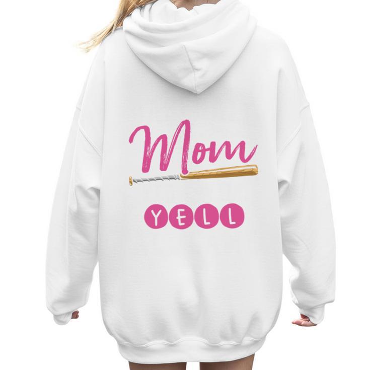 Baseball Mom Baseball Pitcher Bat Gloves Baseball Player Women Hoodie Back Print