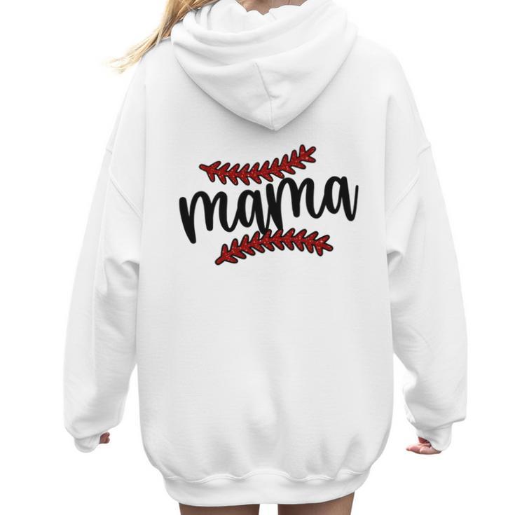 Custom Hustle Tball Tee Ball Baseball Mom Women Hoodie Back Print
