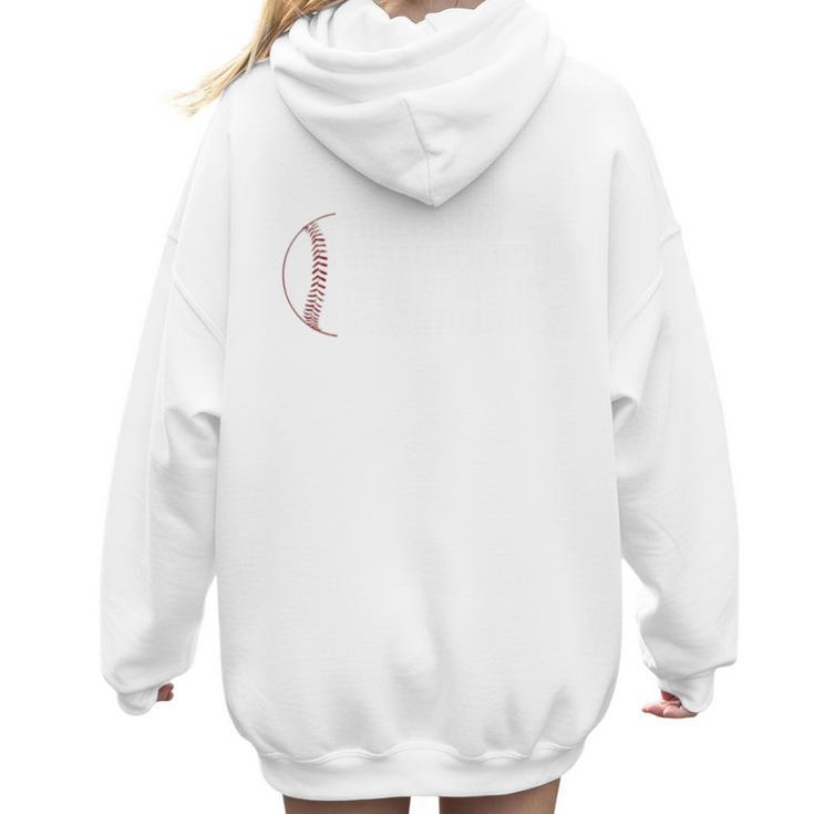 Proud Baseball Mom Essential Oils Meme For Oils Mom Women Hoodie Back Print