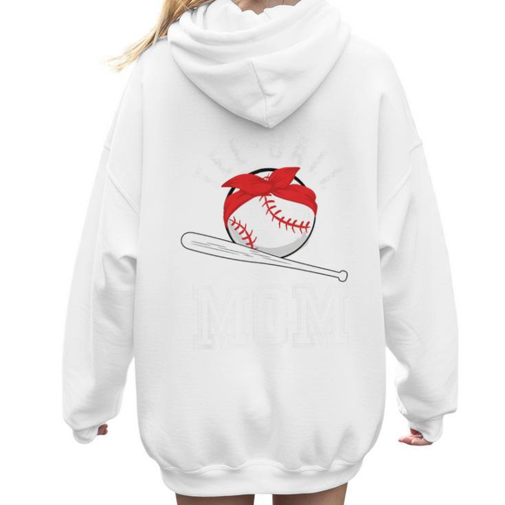 T-Ball Baseball Mom Teeball Mom Mother's Day 2024 Premium Women Hoodie Back Print