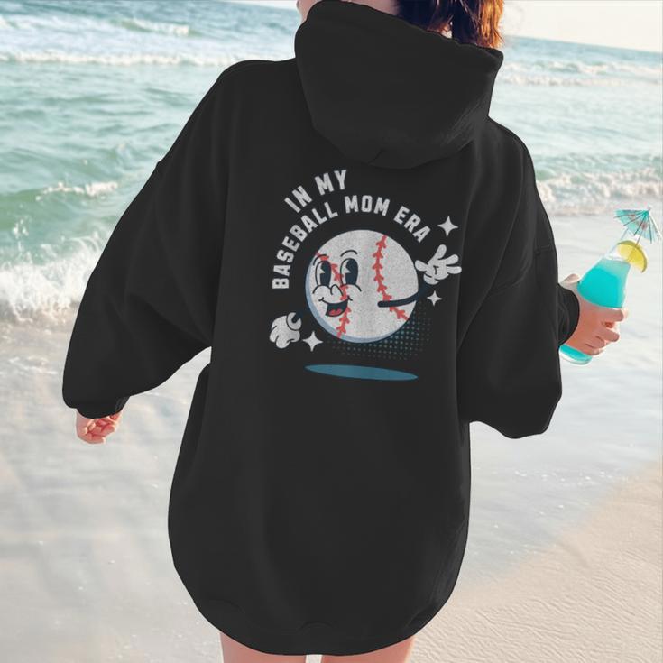 In My Baseball Mom Era Retro Baseball Mom Home Runs Women Hoodie Back Print In My Baseball Mom Era Retro Baseball Mom Home Runs Women Hoodie Back Print
