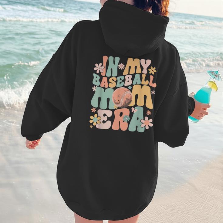 In My Baseball Mom Era Women Hoodie Back Print In My Baseball Mom Era Women Hoodie Back Print