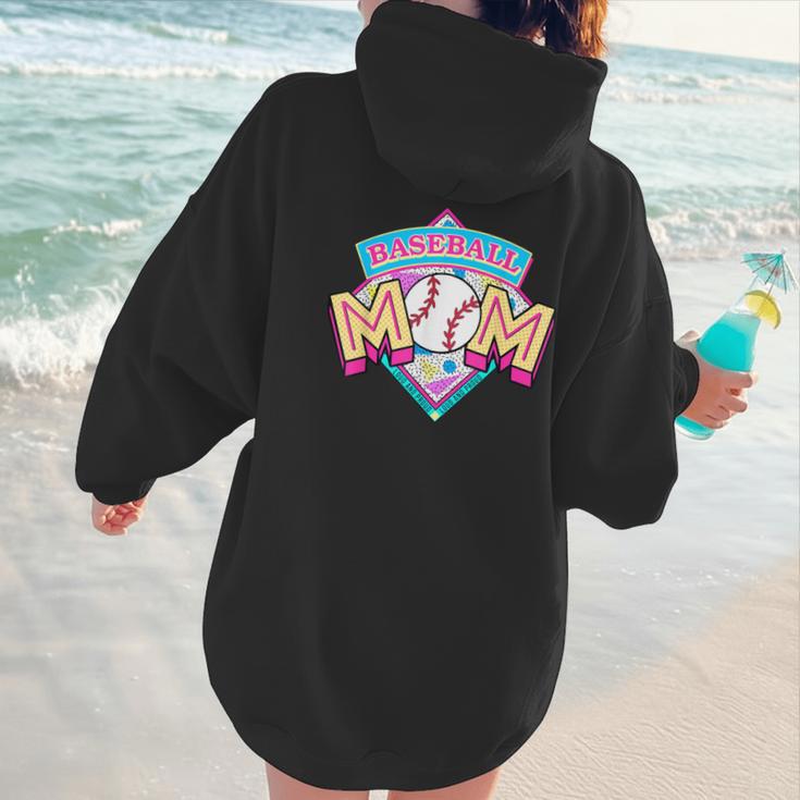 Baseball Mom Loud And Proud Game Day Sport Mother's Day Women Hoodie Back Print Baseball Mom Loud And Proud Game Day Sport Mother's Day Women Hoodie Back Print