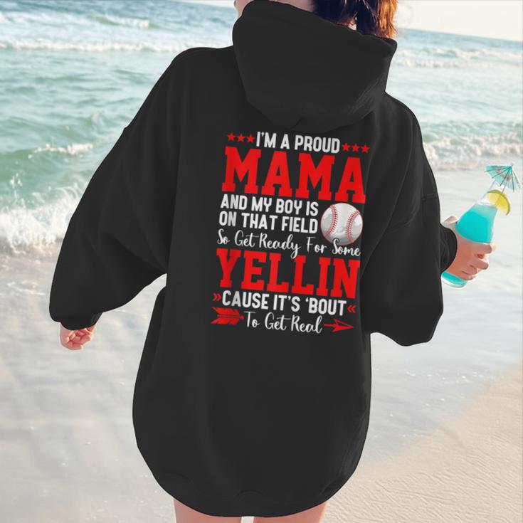 Baseball Mom Mama Baseball Lover Sport Mother's Day Women Hoodie Back Print Baseball Mom Mama Baseball Lover Sport Mother's Day Women Hoodie Back Print