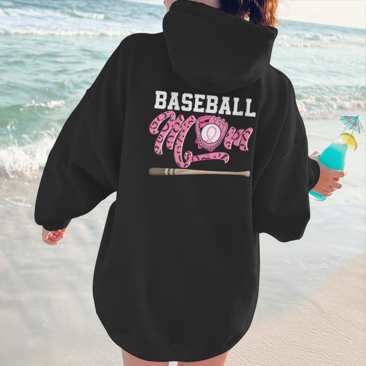 Baseball Mom Pink Ribbon Breast Cancer Awareness Fighters Women Hoodie Back Print Baseball Mom Pink Ribbon Breast Cancer Awareness Fighters Women Hoodie Back Print