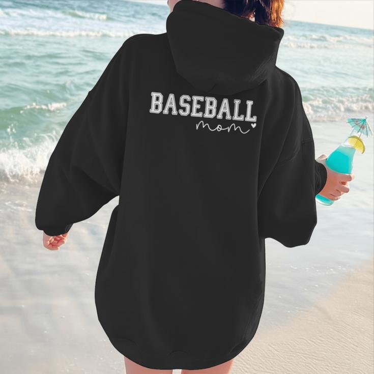 Baseball Mom Tee Mother's Day Family Baseball Women Hoodie Back Print