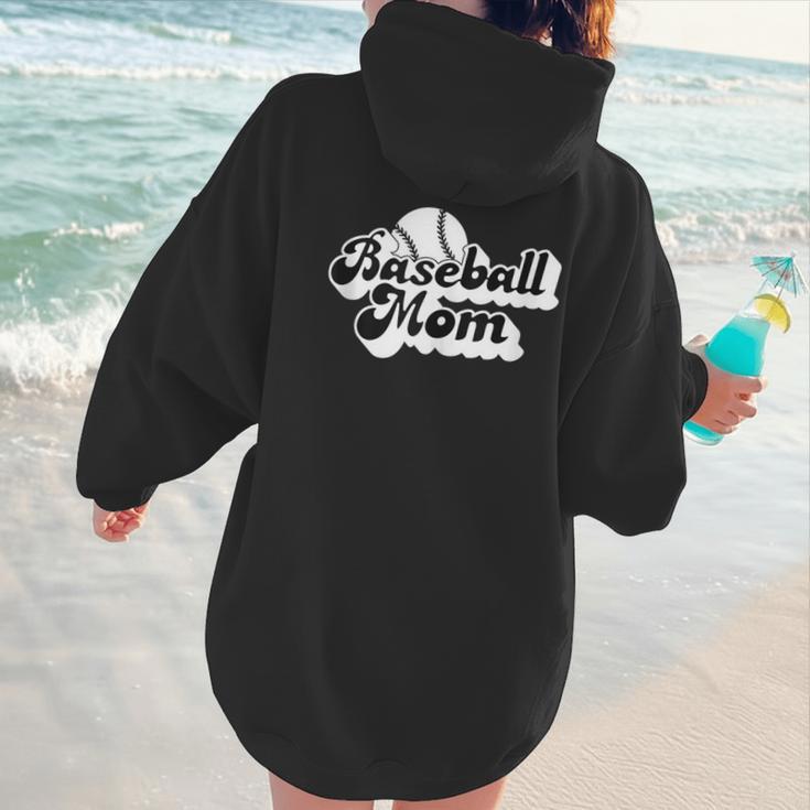 Baseball Mom Vintage Team Swag Women Hoodie Back Print Baseball Mom Vintage Team Swag Women Hoodie Back Print