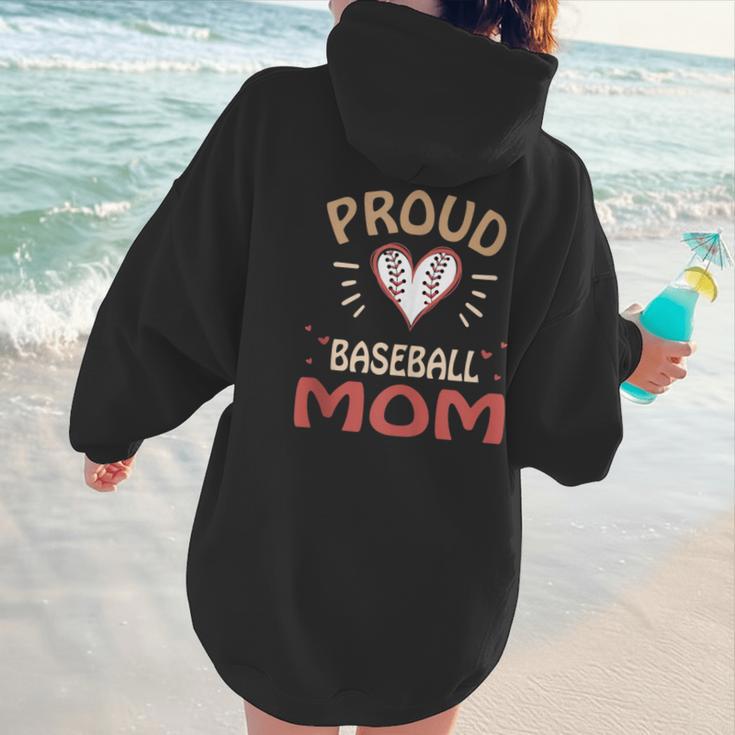 Baseball Moms Mother Kids Girls Boys School Game Women Hoodie Back Print Baseball Moms Mother Kids Girls Boys School Game Women Hoodie Back Print