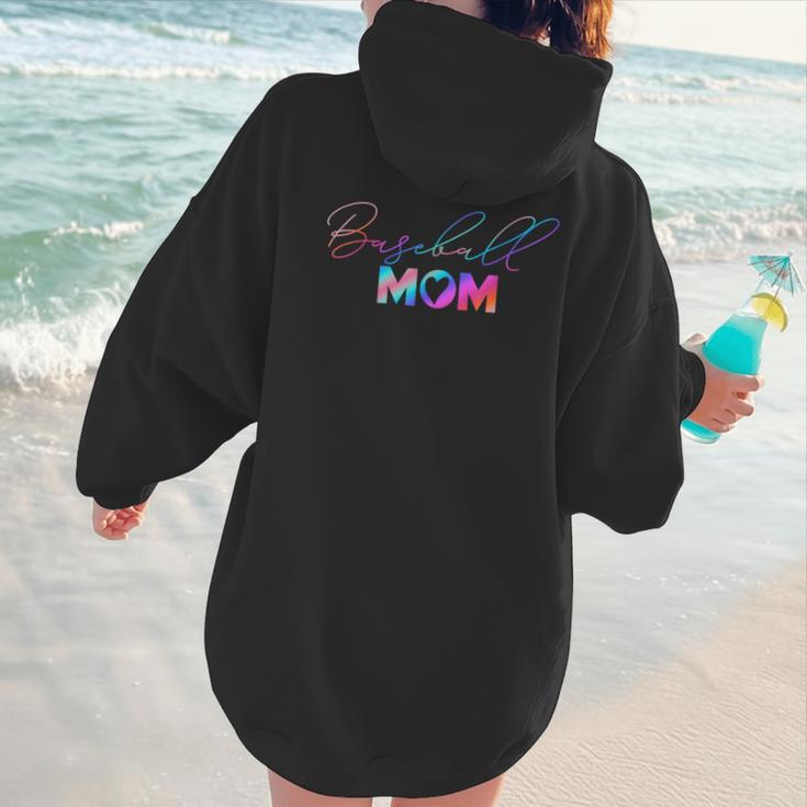 Cute Mother's Day Teeball T-Ball Baseball Mom Women Hoodie Back Print Cute Mother's Day Teeball T-Ball Baseball Mom Women Hoodie Back Print