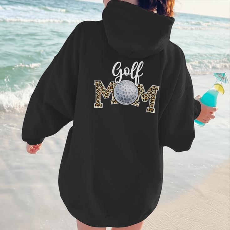 Golf Mom Dance Mom Baseball Mom Mother Day Women Hoodie Back Print