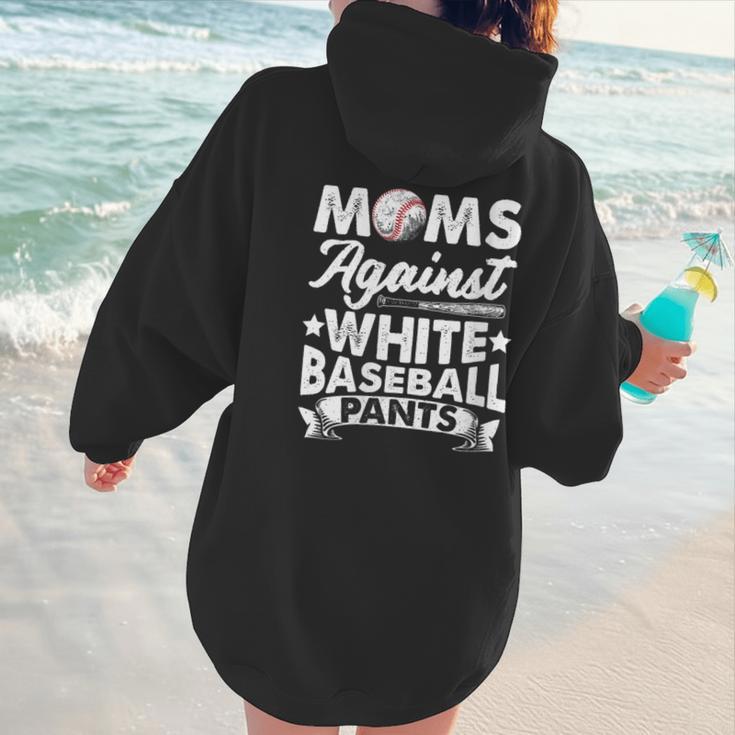Moms Against Baseball Pants Shirt Baseball Mom Women Hoodie Back Print Moms Against Baseball Pants Shirt Baseball Mom Women Hoodie Back Print