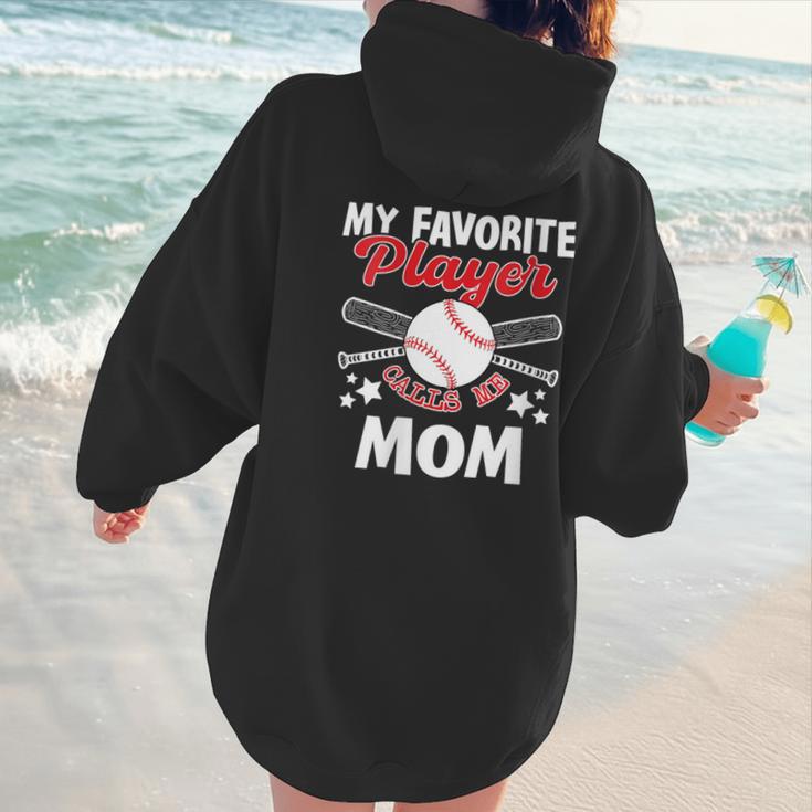 Mother's Day Baseball Mom Women Hoodie Back Print Mother's Day Baseball Mom Women Hoodie Back Print