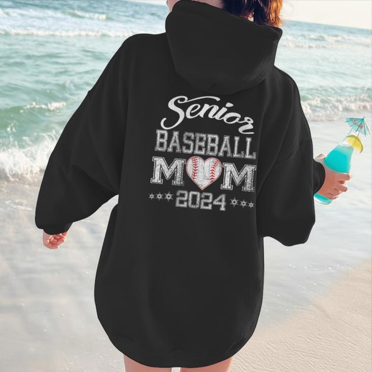 Senior Baseball Mom 2024 Class Of 2024 Graduation Women Hoodie Back Print Senior Baseball Mom 2024 Class Of 2024 Graduation Women Hoodie Back Print