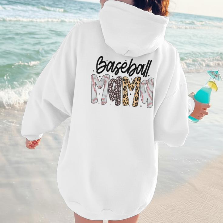 Baseball Mama Coquette Mother's Day Baseball Mom Vintage Women Hoodie Back Print Baseball Mama Coquette Mother's Day Baseball Mom Vintage Women Hoodie Back Print