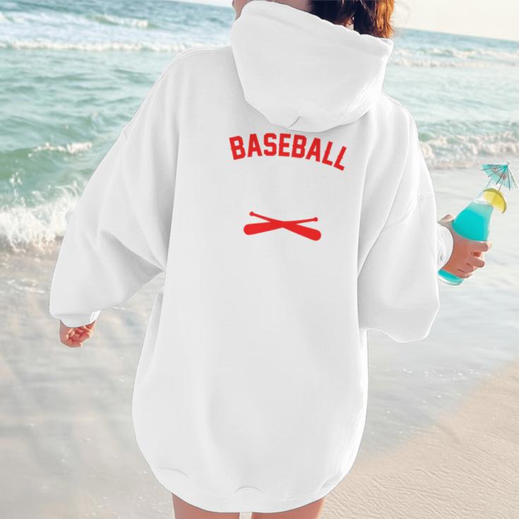 Baseball Mom Baseball Player For Mother's Day Women Hoodie Back Print Baseball Mom Baseball Player For Mother's Day Women Hoodie Back Print