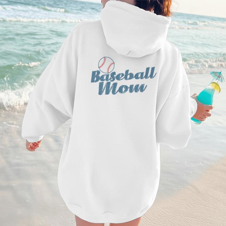 Baseball Mom Team Ball Sports Fan Women Hoodie Back Print Baseball Mom Team Ball Sports Fan Women Hoodie Back Print